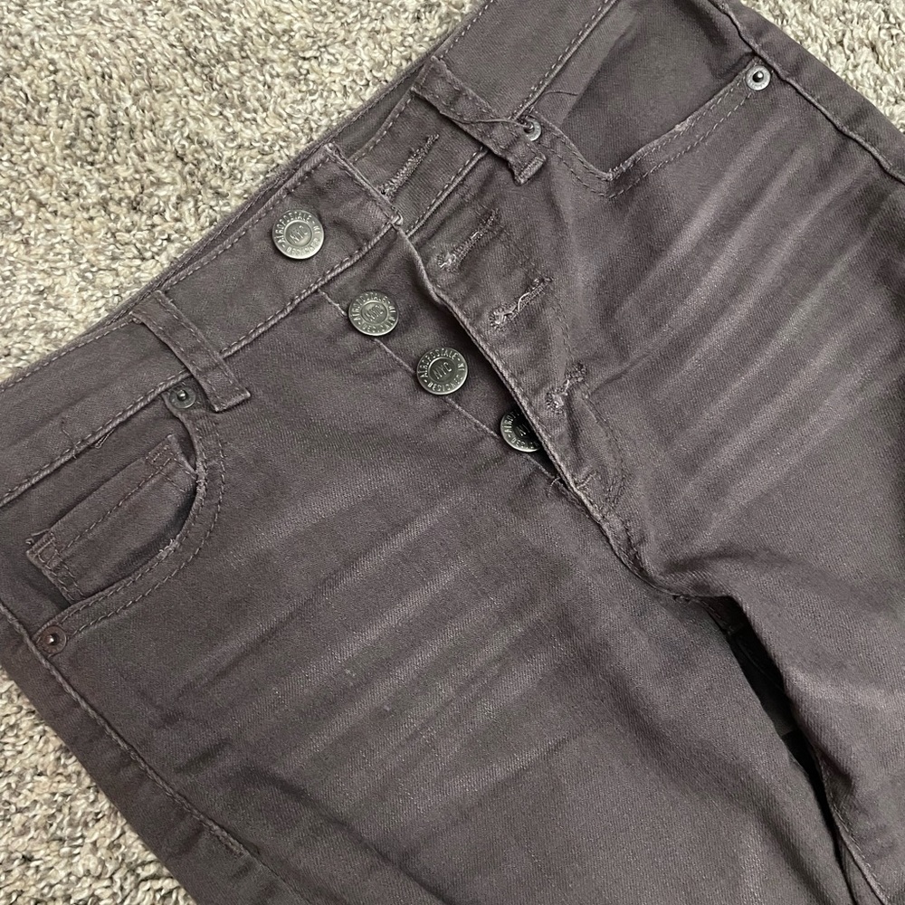 Gray jeans